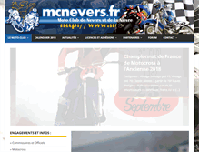 Tablet Screenshot of mcnevers.fr